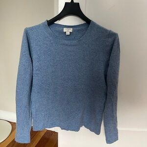 J. Crew Women's Blue Teddy Sweater- Size M